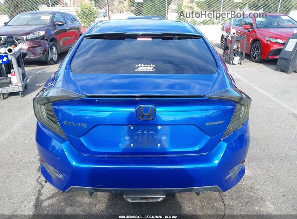 2HGFC2F87KH520528 2019 HONDA CIVIC Blue 