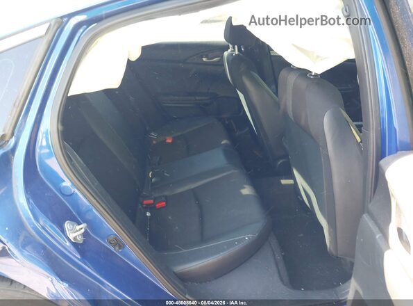 2HGFC2F87KH523185 2019 HONDA CIVIC Синий Вид наклейки с VIN-кодом