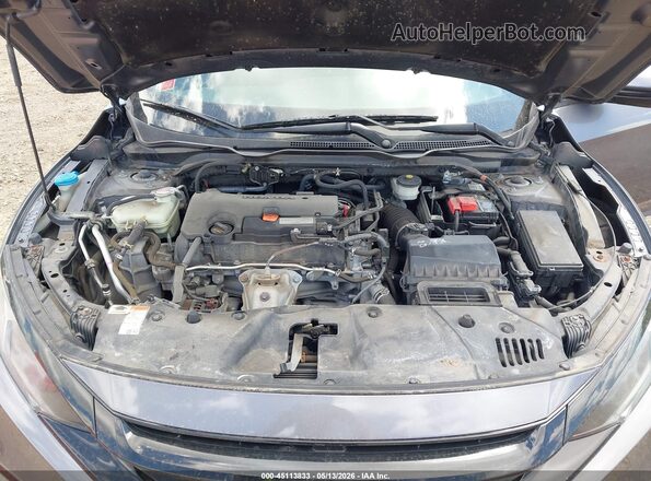 2HGFC2F87KH602517 2019 HONDA CIVIC Gray Widok z tyłu