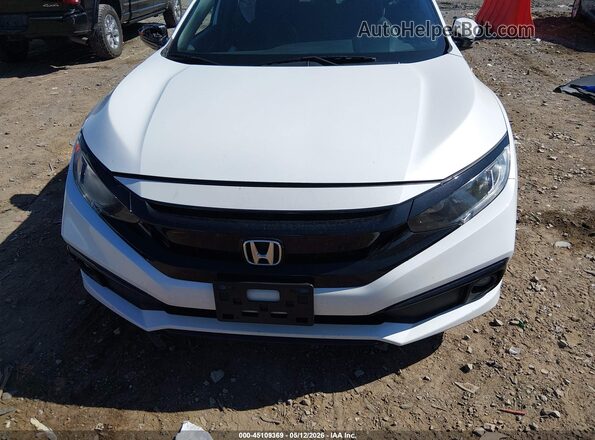 2HGFC2F87LH533801 2020 HONDA CIVIC White Dashboard view