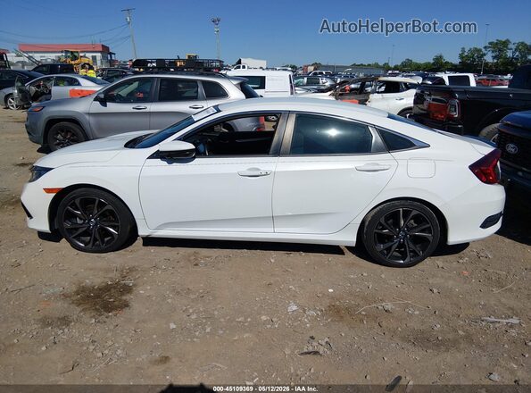 2HGFC2F87LH533801 2020 HONDA CIVIC White Rear interior view