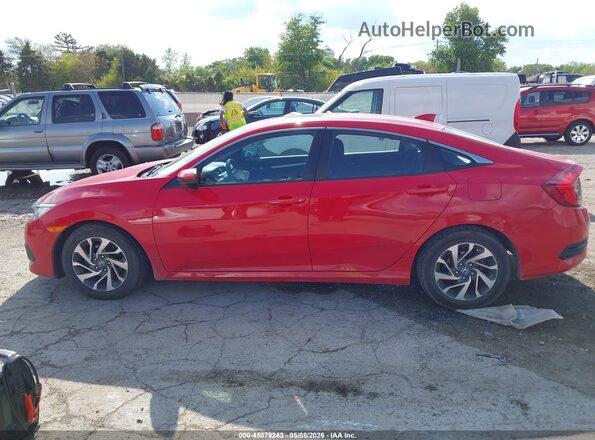 2HGFC2F88JH519788 2018 HONDA CIVIC Red Панорамний вид салону 360°