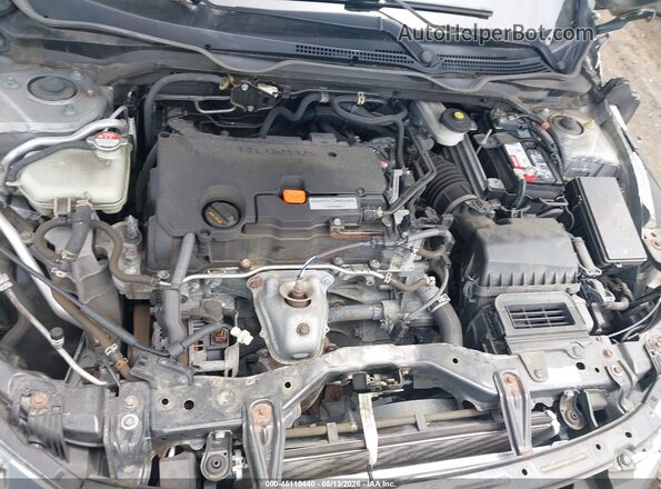 2HGFC2F88LH563101 2020 HONDA CIVIC Silver Widok z tyłu