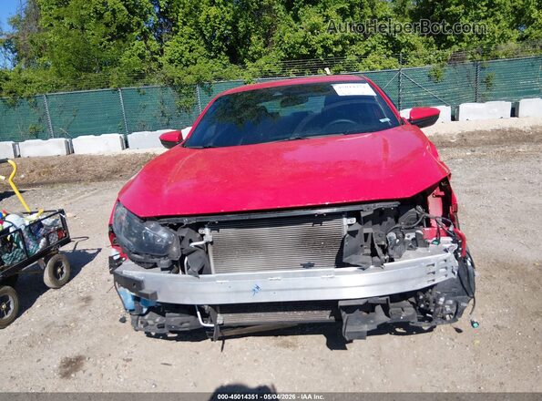 2HGFC2F88LH570470 2020 HONDA CIVIC Red Widok z przodu