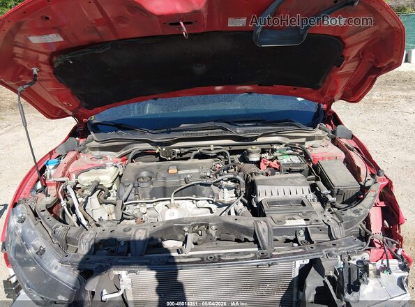 2HGFC2F88LH570470 2020 HONDA CIVIC Red Widok z tyłu