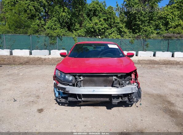 2HGFC2F88LH570470 2020 HONDA CIVIC Red Widok wnętrza z tyłu