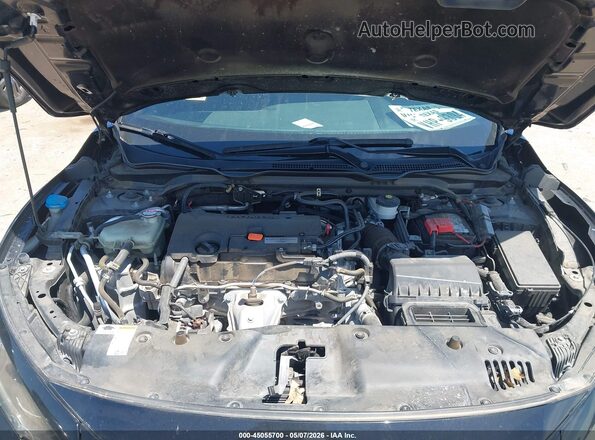 2HGFC2F88LH585955 2020 HONDA CIVIC Black Հետևի տեսք