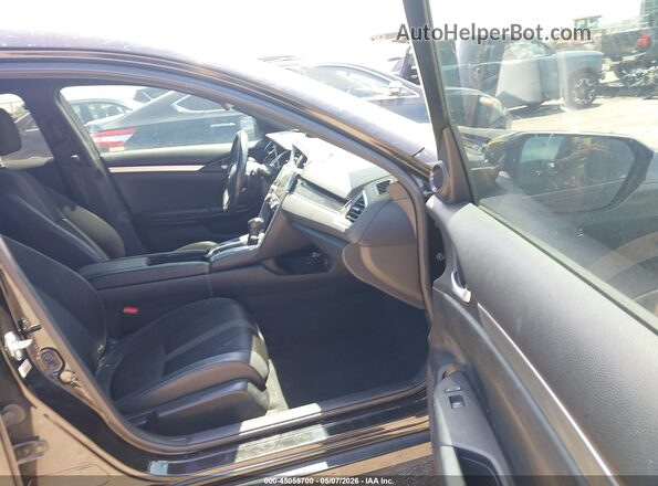 2HGFC2F88LH585955 2020 HONDA CIVIC Black Սալոնի դիմացի տեսք