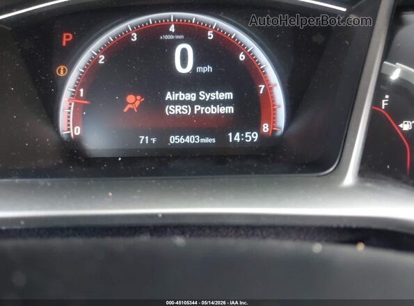 2HGFC2F88LH587544 2020 HONDA CIVIC Gray 