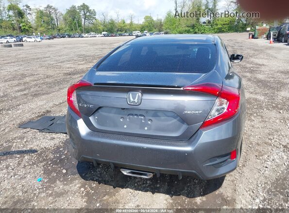 2HGFC2F88LH587544 2020 HONDA CIVIC Gray 