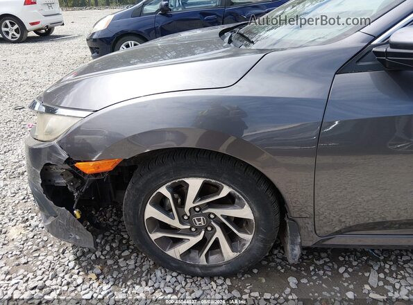 2HGFC2F89JH502157 2018 HONDA CIVIC Gray 