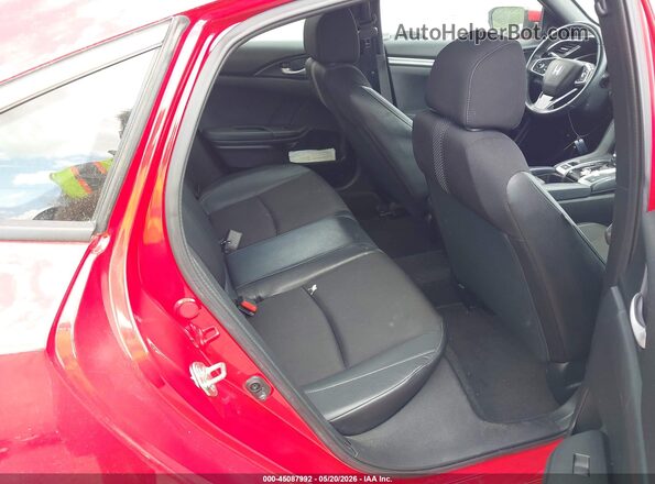 2HGFC2F89KH508588 2019 HONDA CIVIC Red VIN կոդի պիտակի տեսք