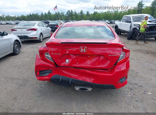 2HGFC2F89KH508588 2019 HONDA CIVIC Red 