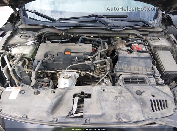 2HGFC2F89KH572713 2019 HONDA CIVIC Черный Вид сзади