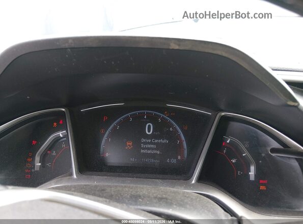 2HGFC2F89KH572713 2019 HONDA CIVIC Черный Вид задних сидений