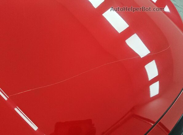 2HGFC2F89MH516967 2021 HONDA CIVIC Red VIN կոդի պիտակի տեսք
