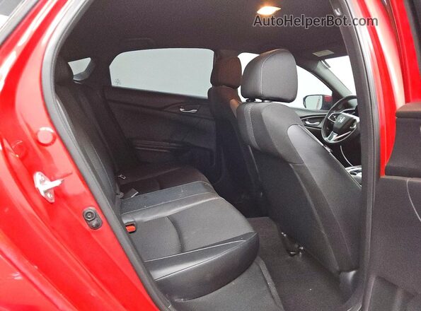 2HGFC2F89MH516967 2021 HONDA CIVIC Red Հետևի նստատեղերի տեսք