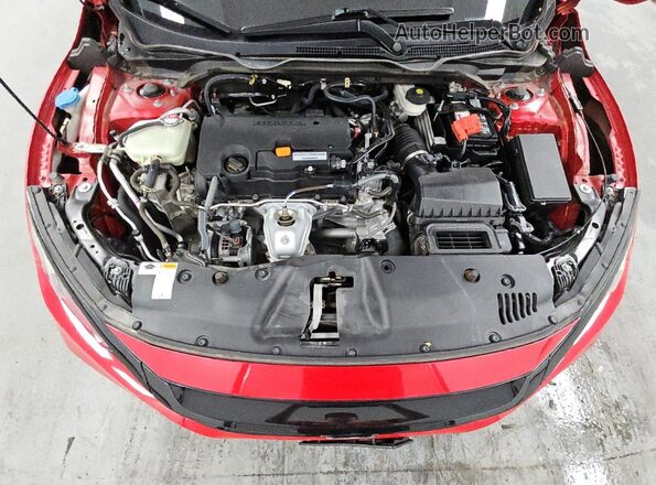 2HGFC2F89MH516967 2021 HONDA CIVIC Red 