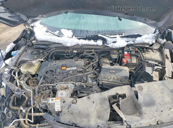 2HGFC2F89MH528911 2021 HONDA CIVIC Gray Вид задньої частини салону