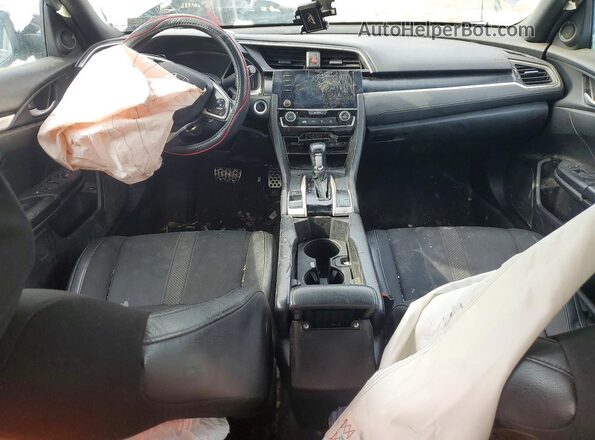 2HGFC2F89MH528911 2021 HONDA CIVIC Gray Вид панелі приладів