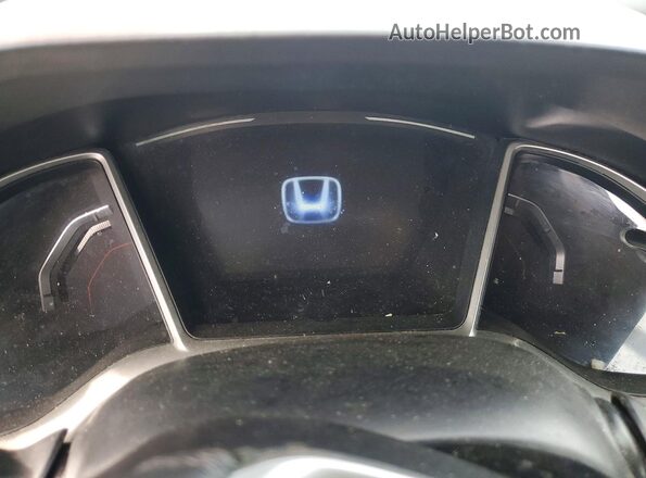 2HGFC2F89MH528911 2021 HONDA CIVIC Gray Вид щитка приладів