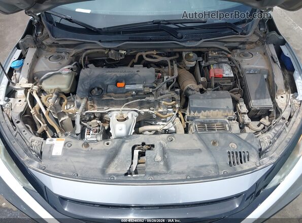 2HGFC2F89MH543019 2021 HONDA CIVIC Silver Rear view