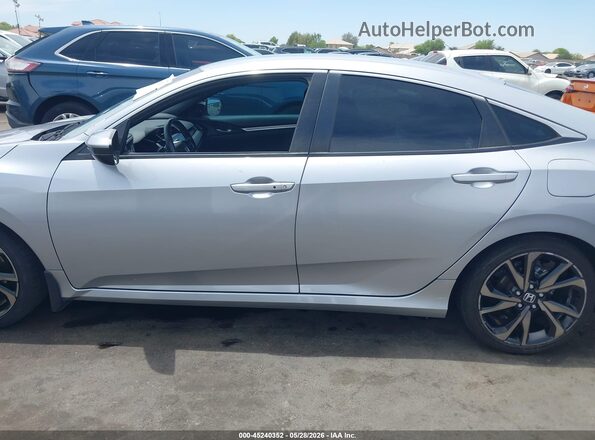 2HGFC2F89MH543019 2021 HONDA CIVIC Silver 360 interior view