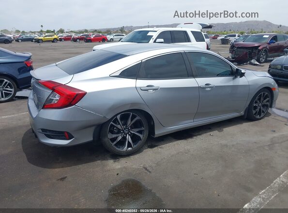 2HGFC2F89MH543019 2021 HONDA CIVIC Silver Front view