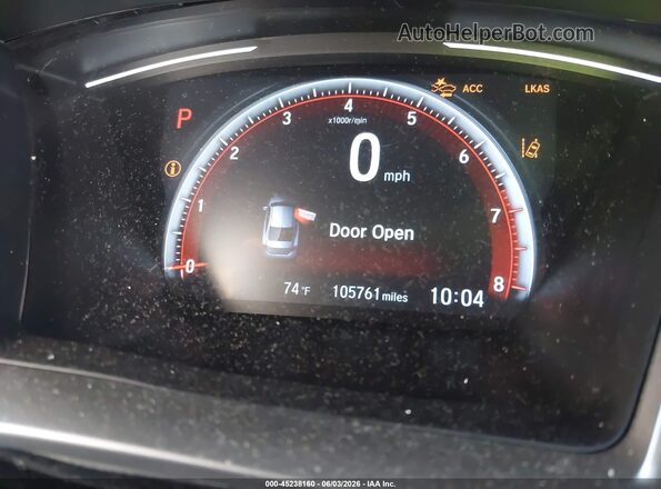 2HGFC2F89MH545546 2021 HONDA CIVIC Серый 