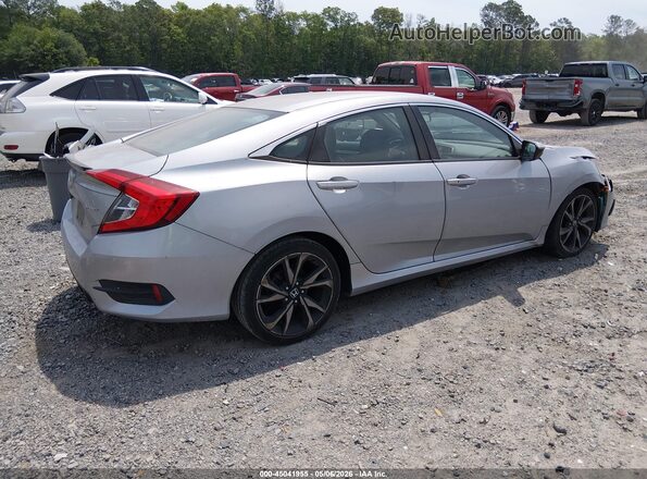 2HGFC2F8XKH568685 2019 HONDA CIVIC Silver 