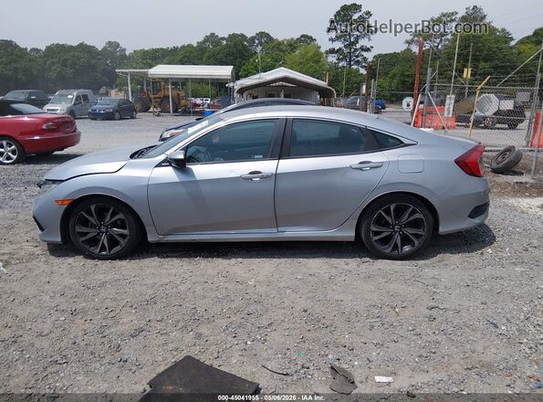 2HGFC2F8XKH568685 2019 HONDA CIVIC Silver 