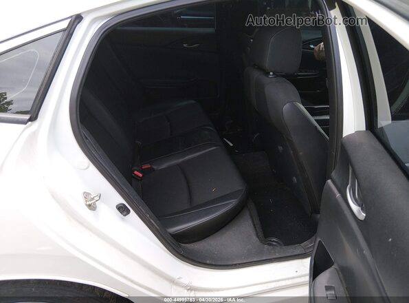 2HGFC2F8XKH598849 2019 HONDA CIVIC White Widok naklejki z numerem VIN