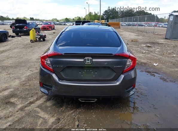 2HGFC2F8XMH538458 2021 HONDA CIVIC Gray 