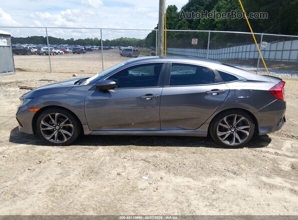 2HGFC2F8XMH538458 2021 HONDA CIVIC Gray 