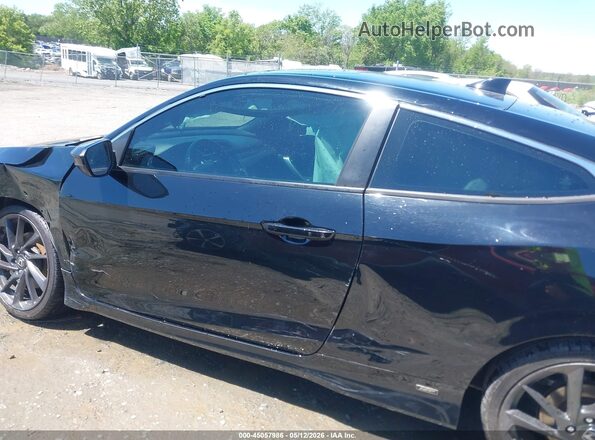 2HGFC3A52KH753770 2019 HONDA CIVIC Black სალონის 360-გრადუსიანი ხედი