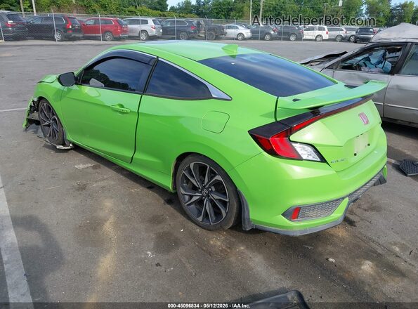 2HGFC3A56HH755109 2017 HONDA CIVIC Зеленый Задняя левая четверть