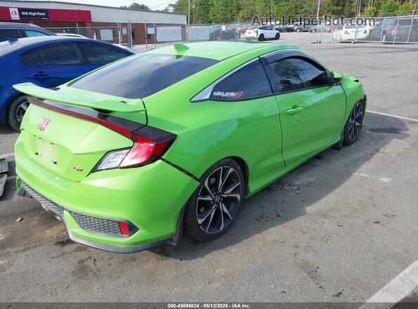2HGFC3A56HH755109 2017 HONDA CIVIC Зеленый Задняя правая четверть