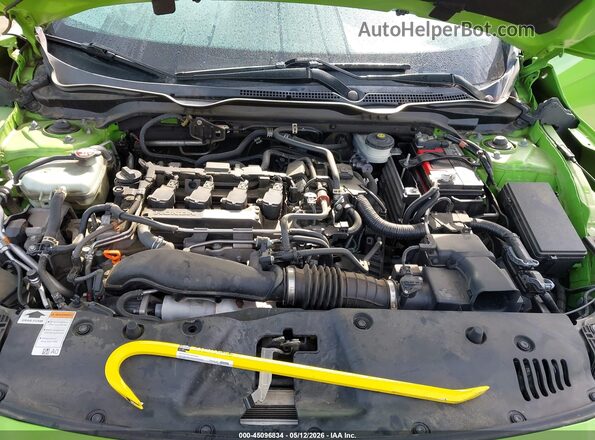 2HGFC3A56HH755109 2017 HONDA CIVIC Зеленый Вид сзади