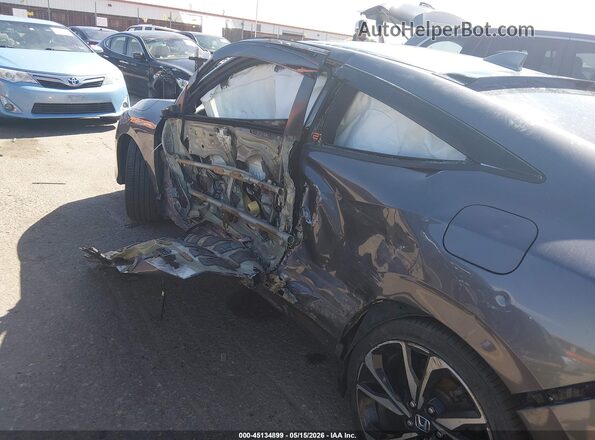 2HGFC3A56JH752183 2018 HONDA CIVIC Серый Вид спереди