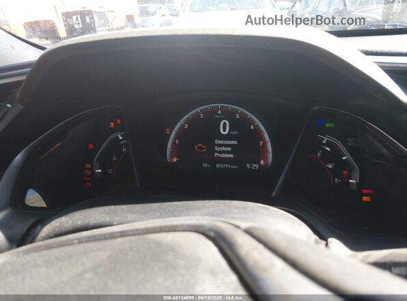 2HGFC3A56JH752183 2018 HONDA CIVIC Серый Вид задних сидений