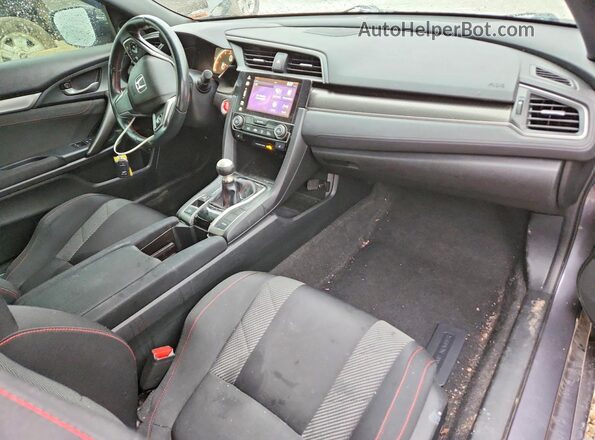 2HGFC3A57HH752249 2017 HONDA CIVIC Charcoal 