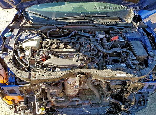 2HGFC3A57JH756856 2018 HONDA CIVIC Blue 