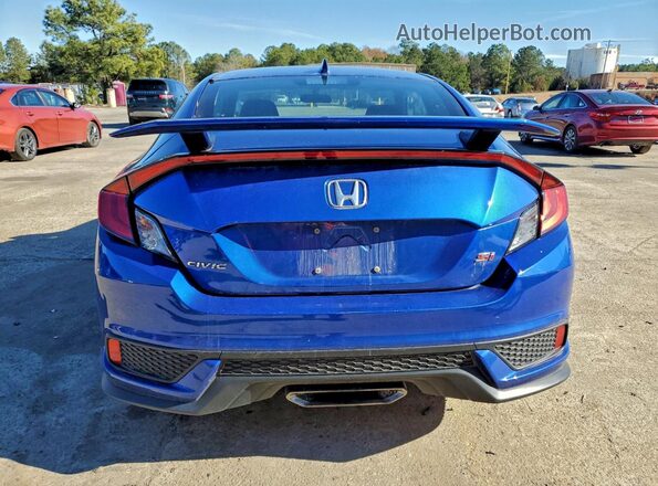 2HGFC3A57JH756856 2018 HONDA CIVIC Blue 