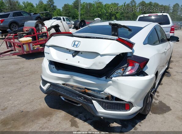 2HGFC3A58JH753142 2018 HONDA CIVIC White Widok z przodu