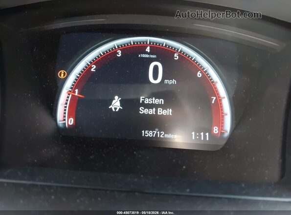 2HGFC3A58JH753142 2018 HONDA CIVIC White 
