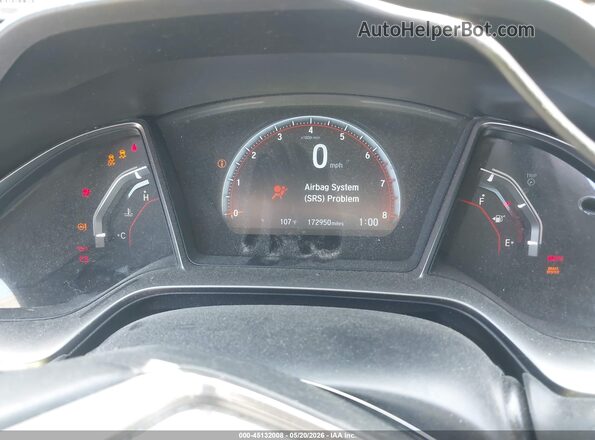 2HGFC3A5XHH754254 2017 HONDA CIVIC Blue Widok tylnych siedzeń