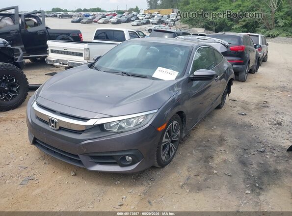 2HGFC3B33JH355799 2018 HONDA CIVIC Gray 
