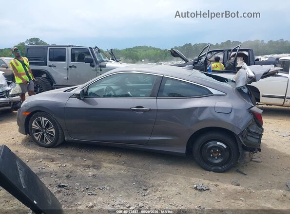 2HGFC3B33JH355799 2018 HONDA CIVIC Gray 