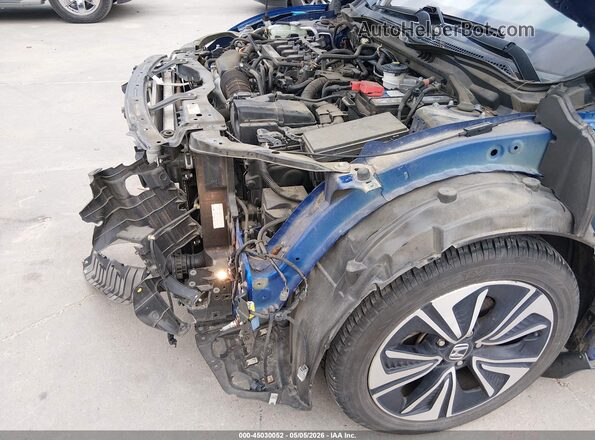 2HGFC3B35JH350006 2018 HONDA CIVIC Синий Вид спереди
