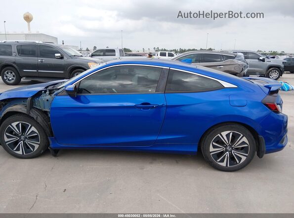 2HGFC3B35JH350006 2018 HONDA CIVIC Синий 